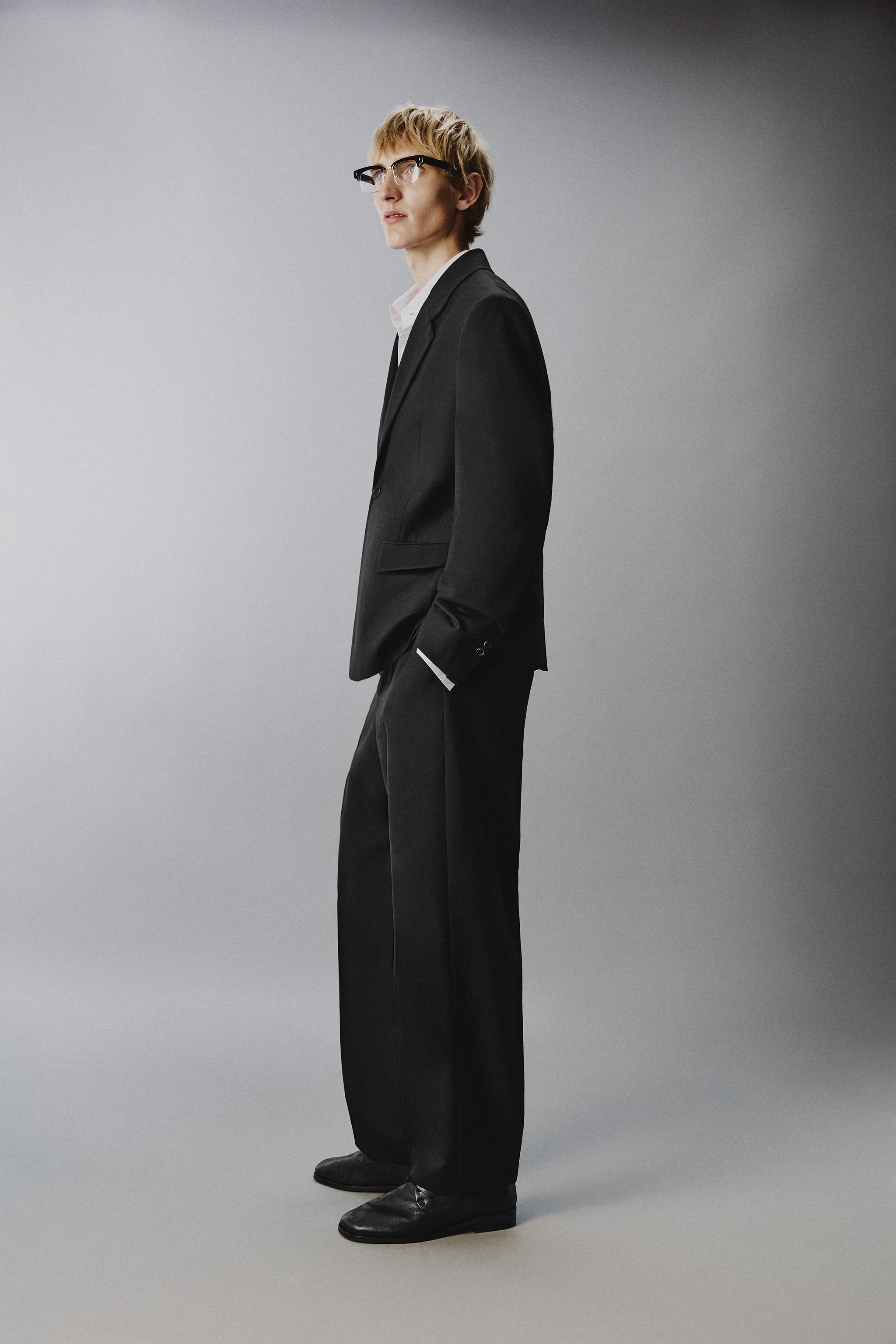 PANTALON DE COSTUME 100% LAINE